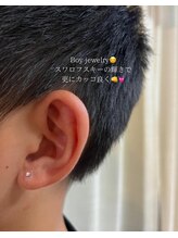 アイビー(ivy)/シンプル男の子耳つぼjewelry