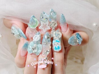 ハナアイ サロン 新宿店(hanaai salon)/パーツ付け放題¥12800