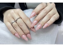 アモールビューティー 新宿店(Amor Beauty)/チップ長さだしワンカラーネイル