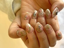 キー(key.)/ホイルフラワーネイル