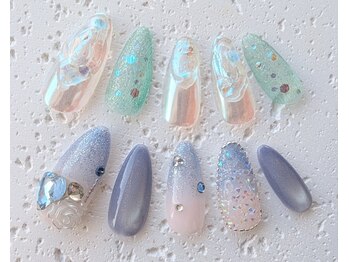 ジュネルの写真/花嫁様/成人式/ライブ/推し活Nail等Only Oneが得意な人気店♪デザインや予算もしっかり相談♪SNS画像持込OK