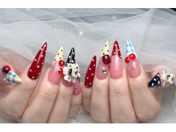 クラウディチャンネイル 新宿(Cloudy Chan Nail)の写真/手描きアートで叶える唯一無二のネイル