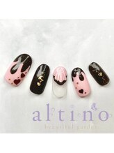 アルティノ ネイル ガーデン(altino nail garden)/アポロチョコネイル