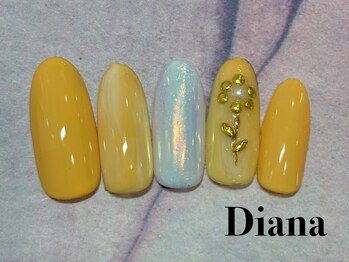 ディアナ ひたちなか高場店(DIANA)/定額ネイル 7,700円 A-123