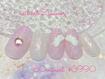 ネイルアート ジマー/60minart ¥6990/学割あり