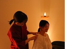 サンリラクゼーション 藤沢店/施術後の体の具合をチェック。