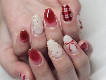 メルシー ネイル(mercii nail)/チェック&キルティング