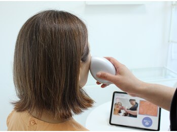 ポーラ 新生駒台店(POLA)/AIによる肌分析