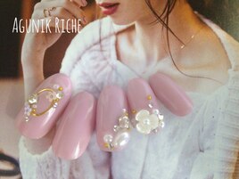 【フラワーネイル】