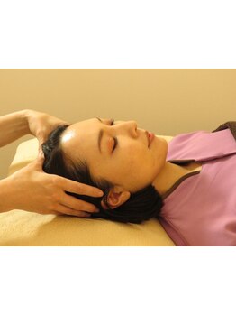 ヘッドスパで癒されたい