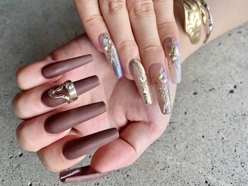 スカルプ リングネイル