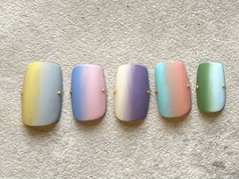 マカロンカラーグラデ