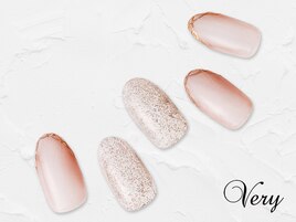 シンプルパーティーネイル