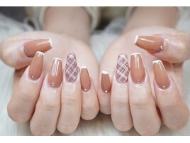 チェックネイル