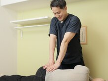 整体院 健勝(けんしょう)の雰囲気（腰痛を完全になくすための施術をさせていただいております。）
