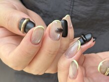 ミニョン 北堀江(mignon)/ネオンのラインフレンチ