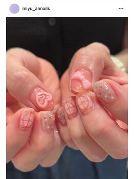 アンネイルズ(annails)/Jr.nailist お待ち込みデザイン