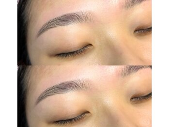 アールプラス 新宿(ar+)の写真/ナチュラルなのに惹きつけられる。実は眉毛のお手入れは垢抜けに重要★眉毛ワックスで叶える憧れの目元に♪