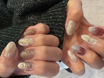 ビーミーネイル(be me Nail)/12月月替わりデザイン