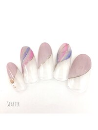 ニュアンスフレンチネイル