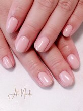 アイネイルズ(Ai nails)/ラメラインネイル