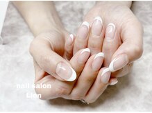 リアン(Lien)/白フレンチネイル♪