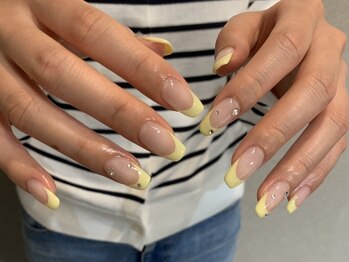 クレセント アイ アンド ネイル 大濠公園店(Crescent)/フレンチネイル　担当徳永