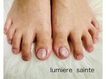 ルミエールサント(lumiere sainte)の雰囲気（夏こそFOOTネイル！足元にさりげない華やかさと癒しを）