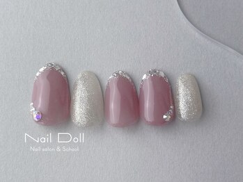 ネイルドール(Nail Doll)/ガラスフレンチ