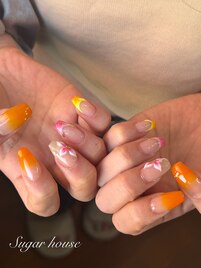 夏ネイル