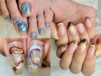 ロレ(lole)の写真/フリーハンドで作る手描きアートが得意！ご要望に合わせて調色も出来ます◎お任せください！