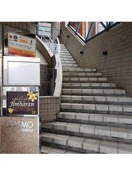 ジンバラン(Jimbaran)/こちらの階段からどうぞ