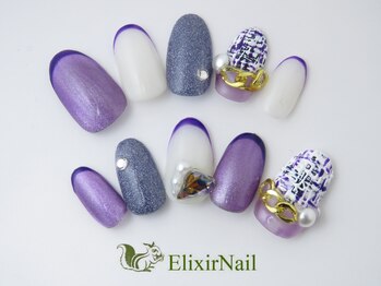 エリクサーネイル 池袋(Elixir Nail)/定額c やり放題/クーポン使用