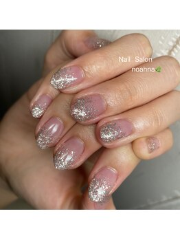 ネイルサロン ノアナ(NOAHNA)/hand◇ラメグラ