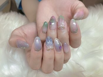 ネイルキュート アンド クールラッシュ 亀有店(nailcute & CoolLash)/シェルネイル