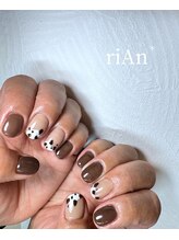 リアン(riAn)/牛柄