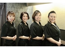 パルファム/美容歴16年以上のスタッフが揃う