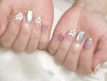 ヒールネイル(heal nail)/3D花×mag.