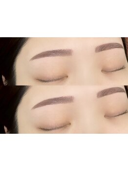 アイブロウメニューがあるサロン