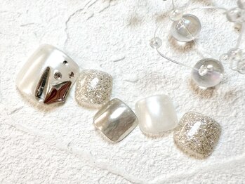 ネイルサロン ドルチェネイル 柏店(Dolce.Nail)/フットデザインコース☆足湯付き