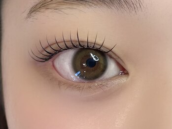 ミハル(MIHARU)の写真/初めての方もお気軽に！似合わせデザインでダメージレスまつ毛パーマ☆