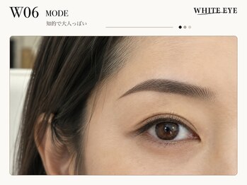 ホワイトアイ 武蔵小杉2号店(WHITE EYE)/モード眉・知的な印象
