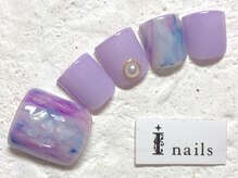 アイネイルズ 新宿店(I nails)/塗りかけシェル