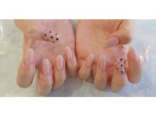 朱花 プルバイシュカ(fle by 朱花)/ナチュラルネイル