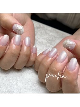 パシャ(Pacha)/ワンカラー+1本アート