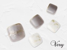 ヴェリー 六本木ヒルズ店(Very)/上品なミラーのラメネイル