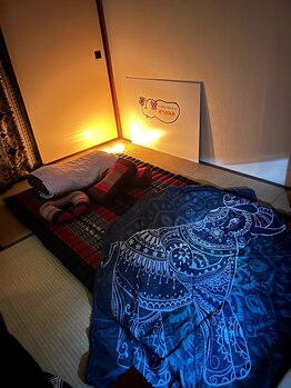 タイ古式リラクゼーション ぞうのみみ/お部屋の雰囲気です