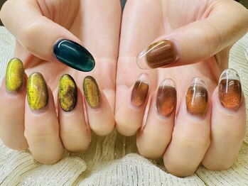 ケアビューティサロン(care beauty salon)/チップ長さ出しネイル