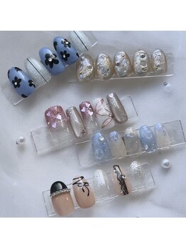 アイネイル 小倉(ai nail)の写真/【自分史上、一番可愛い指先へ】感性が合うstaffが必ず見つかる♪イチ押しデザイン×スタッフ別クーポン☆