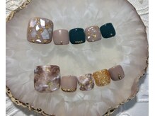 トゥーシェネイルズ(Touche'nails)/フットサンプル　6000円